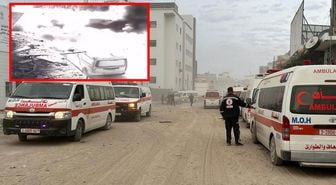 İsrail'in ambulansları vurduğu görüntüler ortaya çıktı