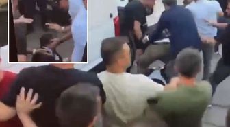 İYİ Parti Milletvekili Selçuk Türkoğlu'nun hastaneye kaldırılmasına neden olan polis müdahalesi kamerada