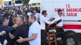 Gazilere destek için giden İYİ Partili vekil Selçuk Türkoğlu hastaneye kaldırıldı