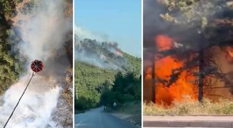 Uludağ'ın etekleri yanıyor! Aynı anda 3 noktada orman yangını