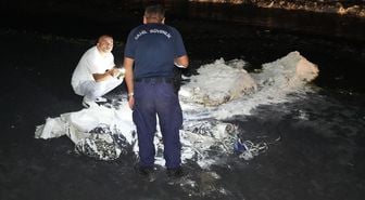 Samsun sahilinde şüpheli madde paniği: Ekipler alarma geçti
