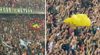 Kocaelispor-Amedspor maçında sarı poşet sallayan 5 şüpheli için gözaltı talimatı