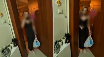 Alkollü Rus müşterinin talebi kuryeyi şaşkına çevirdi