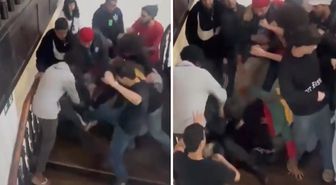 Giydiği tişört nedeniyle tekme tokat dövüldü