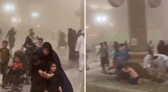 Suudi Arabistan'ı kum fırtınası vurdu