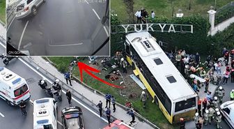 2 kişinin öldüğü İETT otobüsü kazası araç içi kamerasında