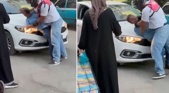 Antalya'da trafikte ortalık karıştı! Yol verme tartışmasında yumruklar konuştu
