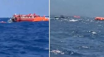 Girne açıklarında batan gemide 7 kişi hayatını kaybetti