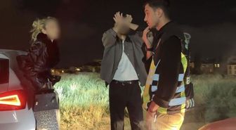 Hem alkollü hem ehliyetsiz! Ceza kesilince tanıdık kartını oynadı