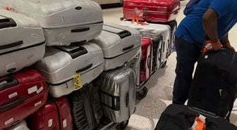 Milli yıldızmız ABD'ye 16 valizle döndü! Görenler şaşkınlığını gizleyemedi