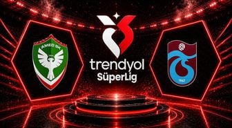 Amedspor-Trabzonspor mücadelesinin ilk 11'leri belli oldu
