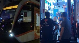 Kayseri'de hareketli gece! Tabancayla yaralanan şahıs tramvaya bindi