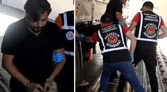 TIR dorsesinin altında yakalanan Arif Kocabıyık adliyede: Kaçacağı yeri açıkladı