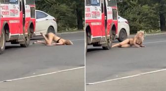 Yarı çıplak halde minibüse bindi! Sonrasında yaptıkları akılalmaz