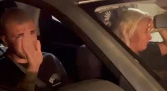 Vefanın böylesi...Ana-oğul hüngür hüngür ağladılar