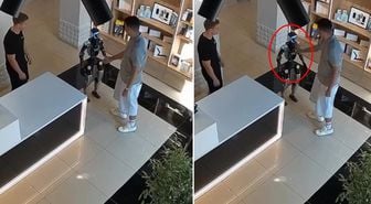 Sen misin robota ters yapan! Neye uğradığını şaşırdı