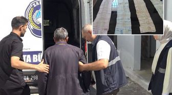 Dilenci değil bankamatik! Zabıtalar say say bitiremedi
