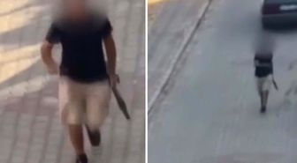 Pompalı tüfekle sokak ortasında rastgele ateş açtı