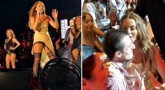 Hadise’den Konserde Sürpriz Hareket! Sahneden İnip Hayranını Öptü