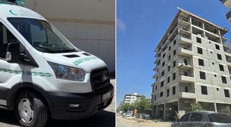 İnşaatın 7. katından düşen Suriyeli işçi hayatını kaybetti