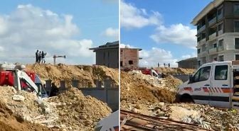 İstanbul Başakşehir'de inşaat alanında göçük! 1 işçi aranıyor