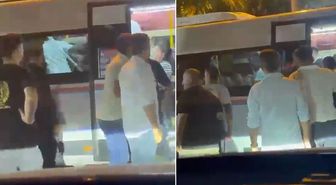 Dolmuşta bir çocuk kalabalık bir grup tarafından darbedildi