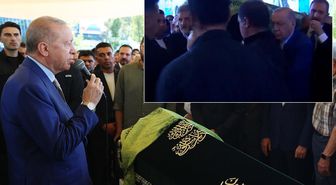Cumhurbaşkanı Erdoğan, AK Partili vekilin kızının cenazesine katıldı