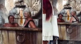 Tarihi çeşmeyi banyoya çevirdiler! Rahatlıkları pahalıya patlayacak