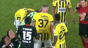 Derbide ortalık karıştı! Skriniar ile Vlahovic birbirine girdi