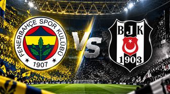 Fenerbahçe-Beşiktaş derbisinde ilk 11'ler belli oldu