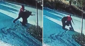Adana'da engelli vatandaşa tekmeli yumruklu saldırı! Vicdanların kurudu anlar kamerada