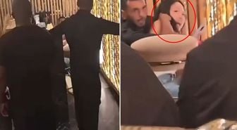 Lüks restoranda sığınmacı dehşeti! Kadının boğazına bıçak dayayıp 4 kişiyi yaraladı