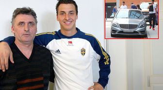 Ibrahimovic babasına bu arabayı aldı! Bir hafta sonra trafikte görünce şoke oldu