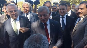 Ahmet Davutoğlu adliyede
