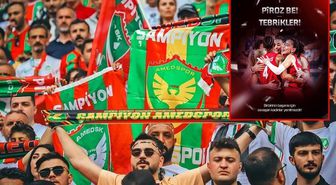 Amedspor'dan Filenin Sultanları'na Kürtçe ve Türkçe tebrik