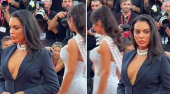 Ronaldo'nun eşini çeken fotoğrafçılardan büyük ayıp
