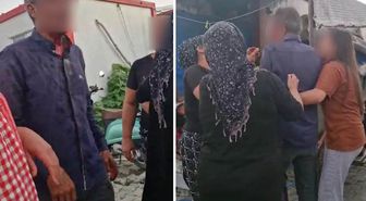 Konteyner kenti palayla bastı! Eşi ve kızları dahil 4 kişiyi yaraladı