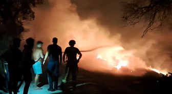 Antalya'da can pazarı: Alevlerin ortasında kalan engelli aile son anda kurtarıldı