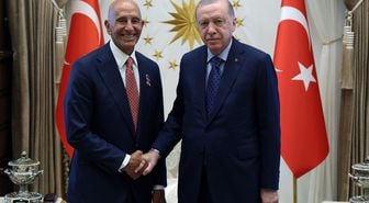 Cumhurbaşkanı Erdoğan, ABD'nin Ankara Büyükelçisi Barrack'ı kabul etti