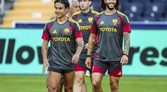 Fenerbahçe maçı öncesi Kadıköy'de son antrenmanını yapan Roma'da şok sakatlık