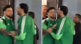 Merih Demiral'ın delirdiği anlar! Soyunma odasını bastı