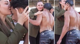 Antalya Belediye Başkanvekili Özdemir'in pehlivanlara moral ziyareti olay oldu