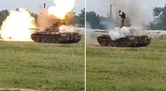 Tatbikatta facia! Tank patladı, 2 asker feci şekilde can verdi