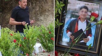 Çalıştığı yerde hayatını kaybeden 13 yaşındaki Tunç son yolculuğuna uğurlandı