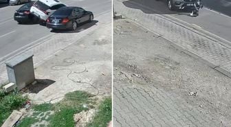 Bir gün arayla aynı yerde 2 kaza kamerada