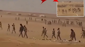 Yemen'de savaşın seyrini değiştiren görüntüler! Yüzlerce asker teslim oldu