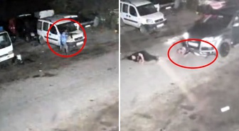 Sanayi sitesi Teksas’a döndü: Tüfekle ateş etti, araçla ezildi