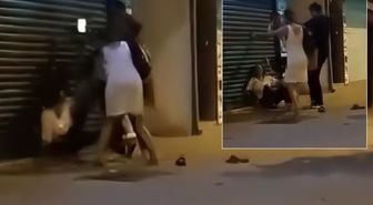 Görüntüleri de var! Sokak ortasında kadından şaşırtan karar