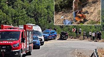 Hatay'da uçuruma yuvarlanan motosikletin sürücüsü hayatını kaybetti