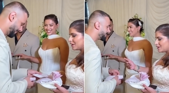 Kızılcık Şerbeti'nin Aylin'i Hamide Akkuş nişanlandı: Tepsiye para yağdı